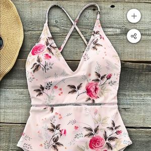 One piece swimsuit. Size small. Brand new.